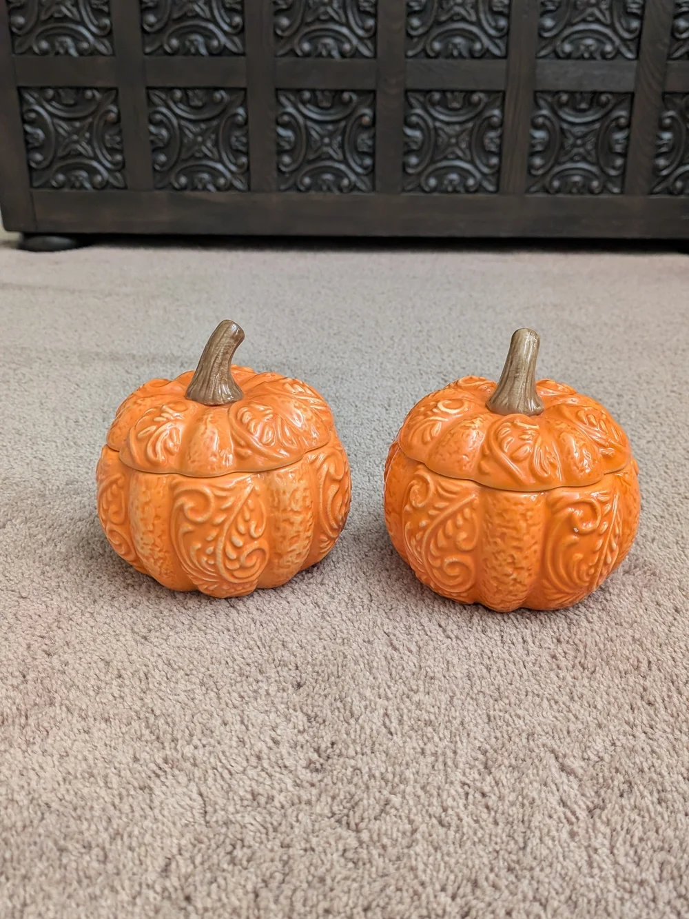 Pumpkin bowls